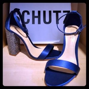 Shutz Hara sapphire heels